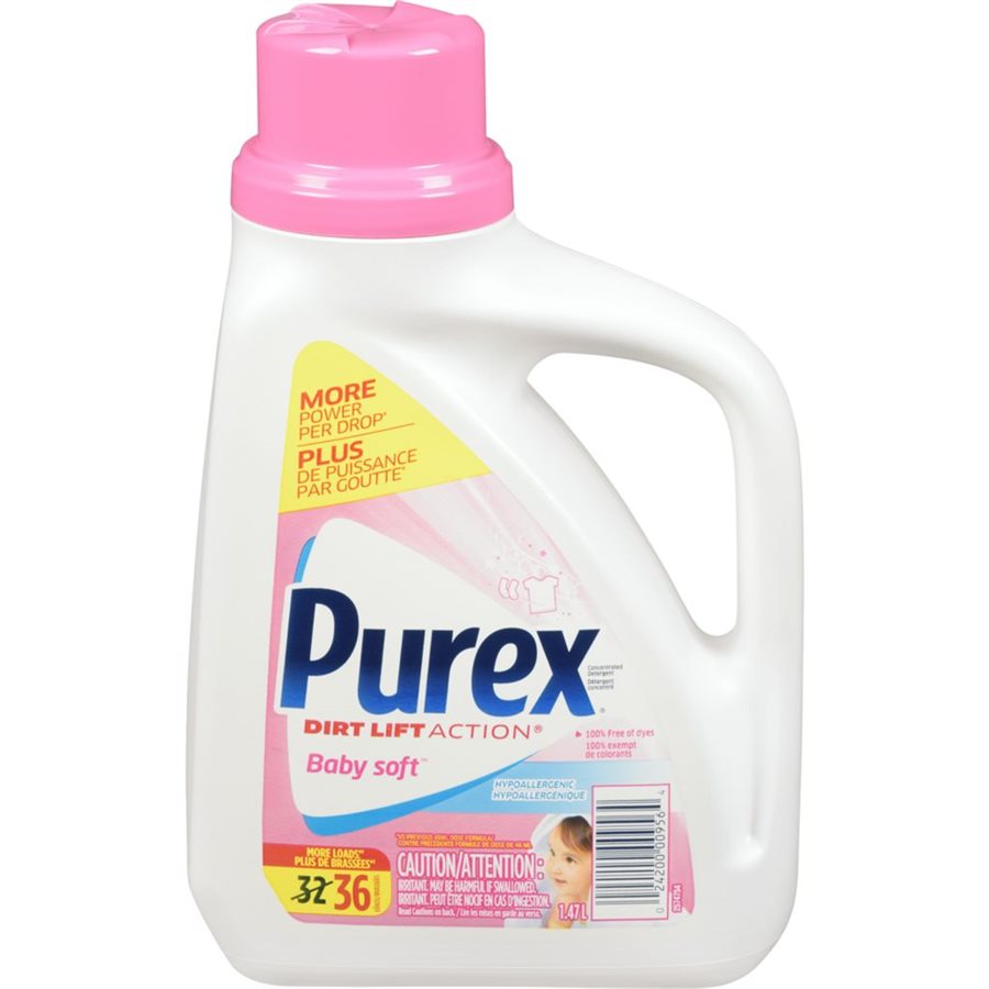 PUREX 2X BABY SOFT 1.47LT