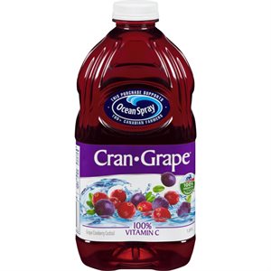 OCEAN SPRAY CRAN-GRAPE CKTL. 1.89LT