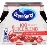 OCEAN SPRAY 100% CRAN J BLND 6x295ML