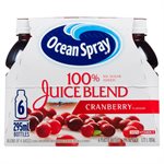 OCEAN SPRAY 100% CRAN J BLND 6x295ML