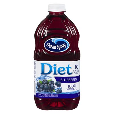 OCEAN SPRAY DIET BLUEBERRY 1.89LT