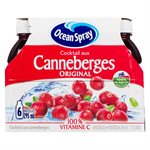 OCEAN SPRAY CRANBERRY COCKTAIL 6x295ML