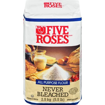 FIVE ROSES UNBLEACHED FLOUR 2.5KG