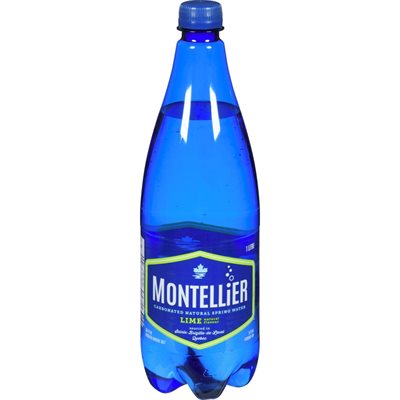 MONTELLIER CARB WATER LIME 1LT