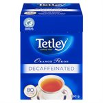 TETLEY DECAF ORANGE PEKOE 80EA