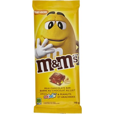 M&MS PEANUT TAB W MINIS 110G