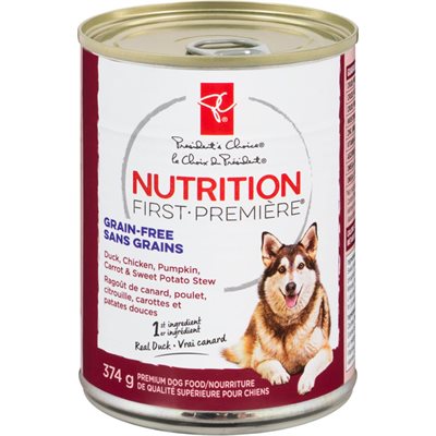 PC DOG FOOD DUCK CHICKEN 374G