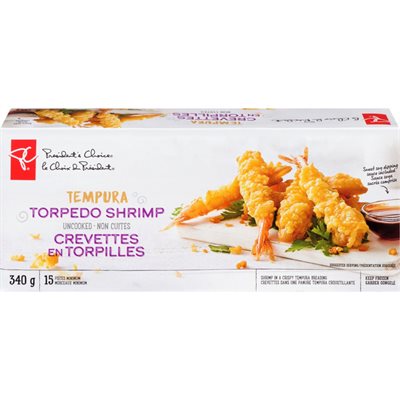 PC TEMPURA / TORPEDO SHRIMP 340G