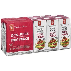 PC 100% FRUIT PUNCH JUICE 200ML