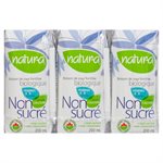 NATURA SOY BEV UNSWEETENED 3x200ML