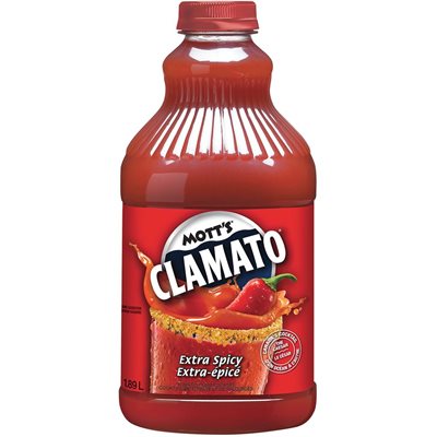 MOTTS CLAMATO EXTRA SPICY 1.89LT