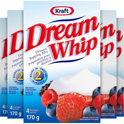 DREAM WHIP DESSERT TOPP MIX 170G