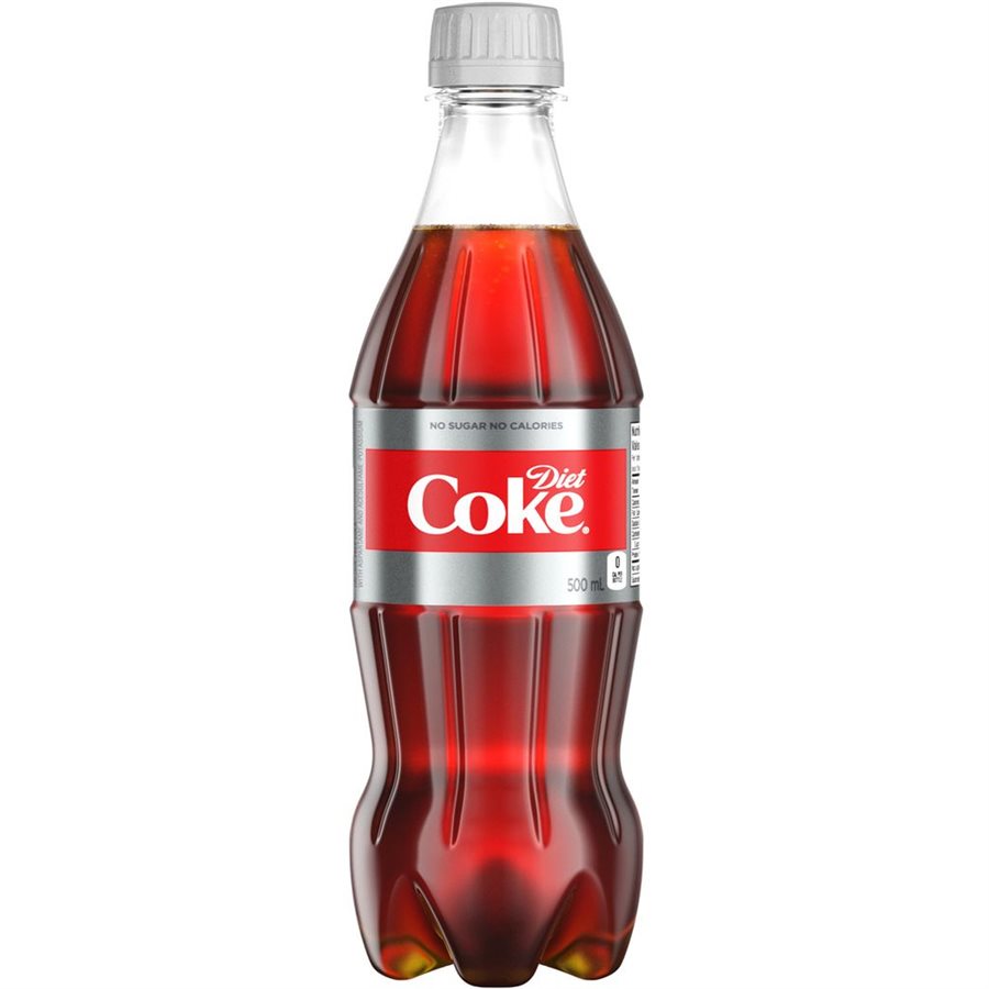 DIET COKE 500ML BOTTLE 500ML