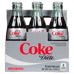 COKE DIET EMBOSSED 6x237ML