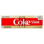 COKE CAFFEINE FREE DIET 12x355ML