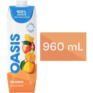 OASIS FRUITZOO PEACH / CLEMENTIN 960ML