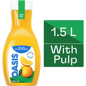 OASIS ORANGE JUICE PULP NFC 2LT