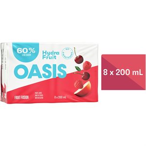 OASIS FRUIT PUNCH JUICE 8x200ML