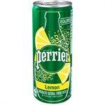 PERRIER SLIM CAN LEMON 10x250ML